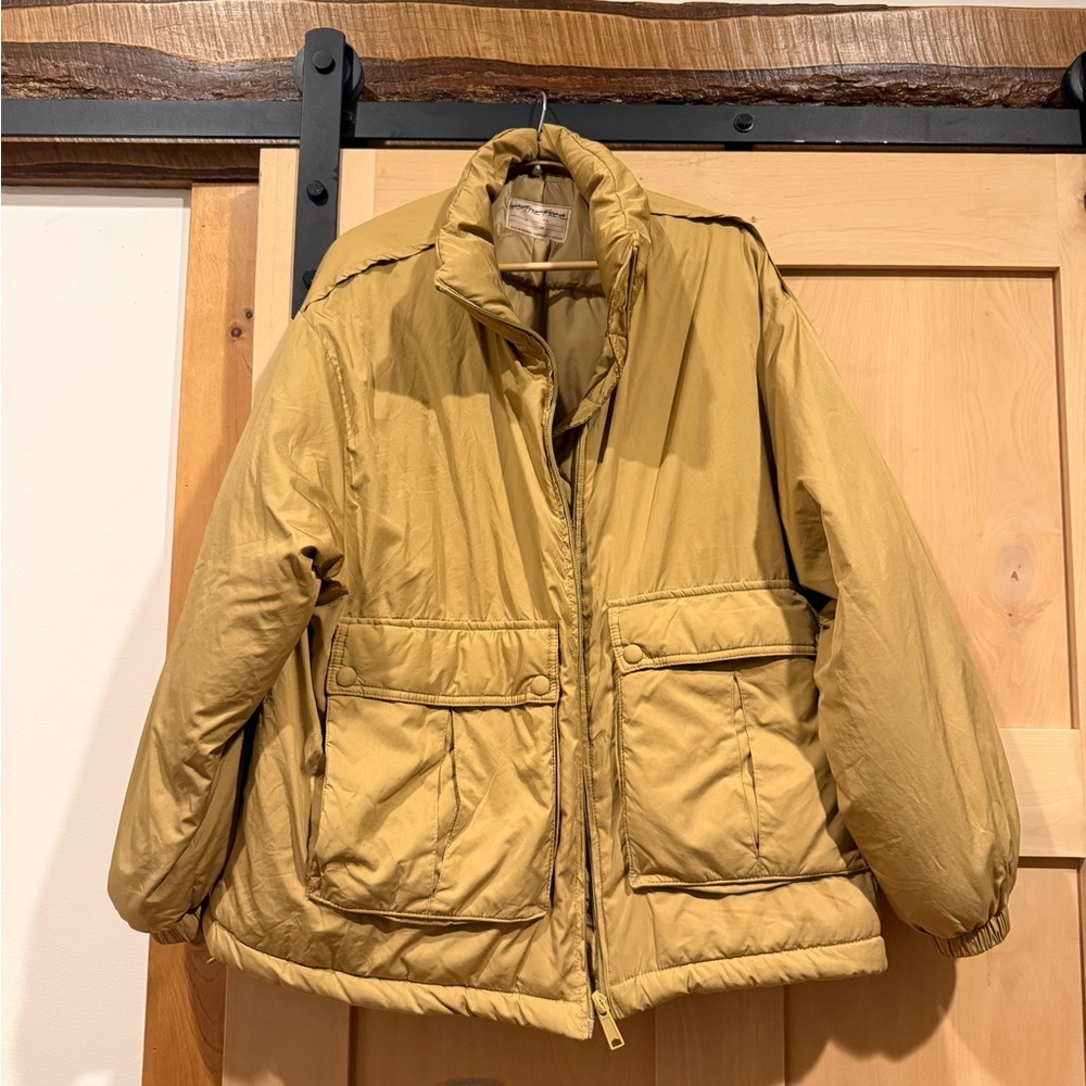We The Free Women's Mustard Puffer Jacket